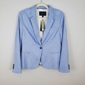 Banana Republic Light Blue Women's Blazer Size 12P NWT